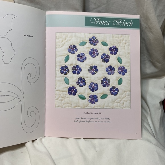 Fantastic Fans by Alice Dunedin Shadow Appliqué by Hetty van Boven vintage books - Picture 5 of 7